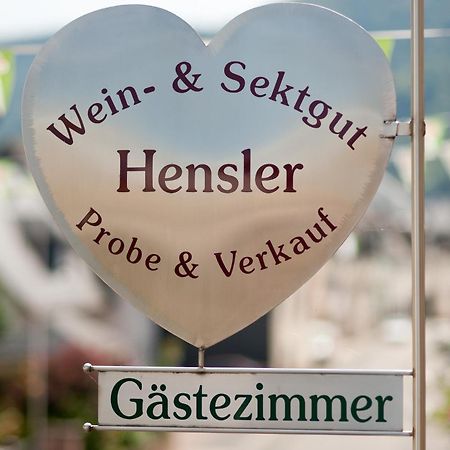 Wein- Und Sektgut Markus Hensler Briedel Exterior photo